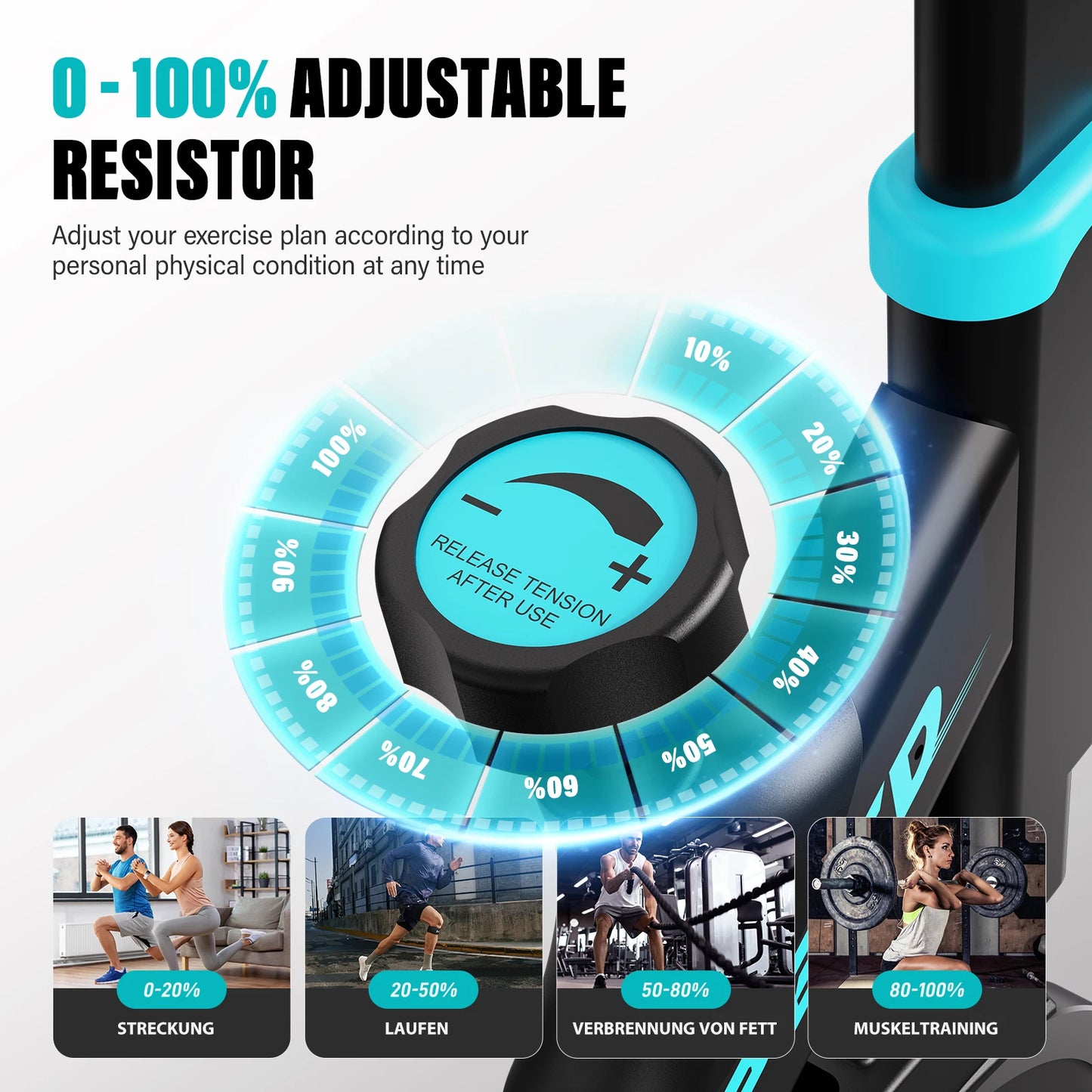 Upright Spin Exercise Bike - Silent, Zwift Connected, Stepless Resistance