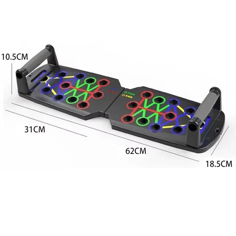 Push Up Board – Colour-Coded 4-Area Portable Fitness Trainer