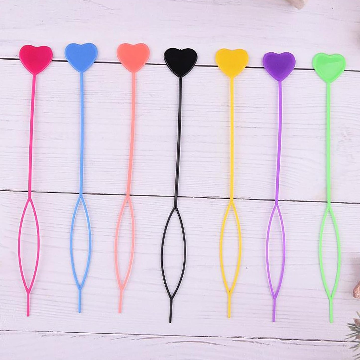 7Pcs Hair Braid Tool Set – Plastic Beader & Ponytail Maker