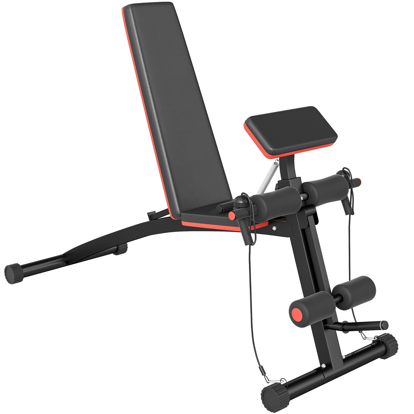 Foldable Dumbbell Bench with 7-Position Backrest & 120kg Capacity