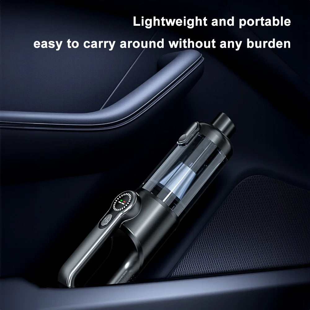 Cordless Handheld Vacuum Cleaner with Digital Display – 16000Pa 65W 5V