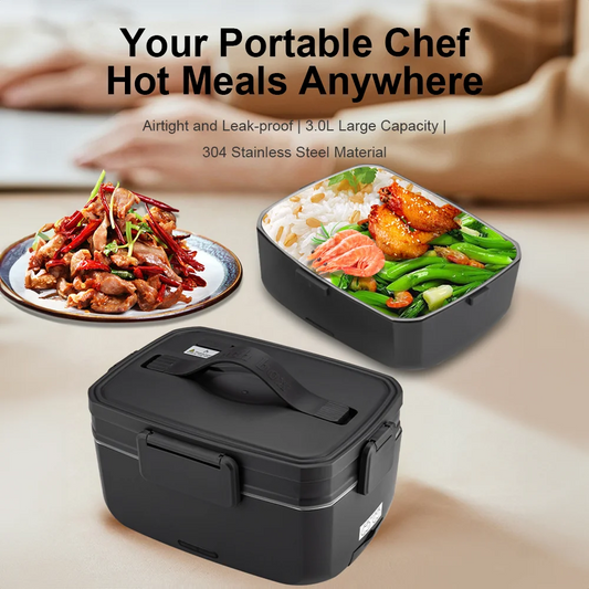 3L Electric Lunch Box 90W – Large Portable Food Warmer