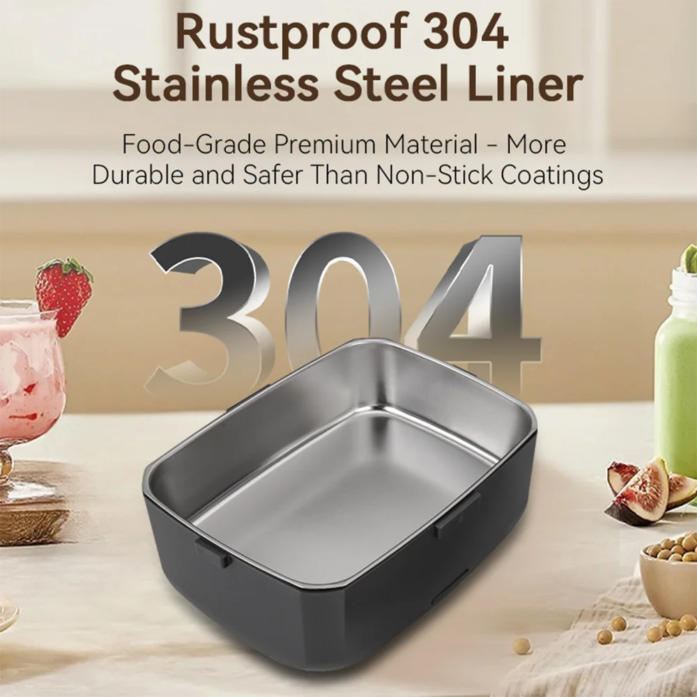 3L Electric Lunch Box 90W – Large Portable Food Warmer
