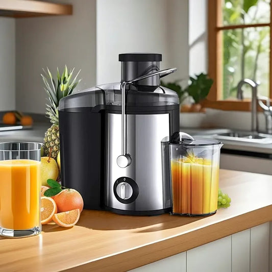 1000W Juicer with 3” Feed Chute – Easy Clean, 2-Speed
