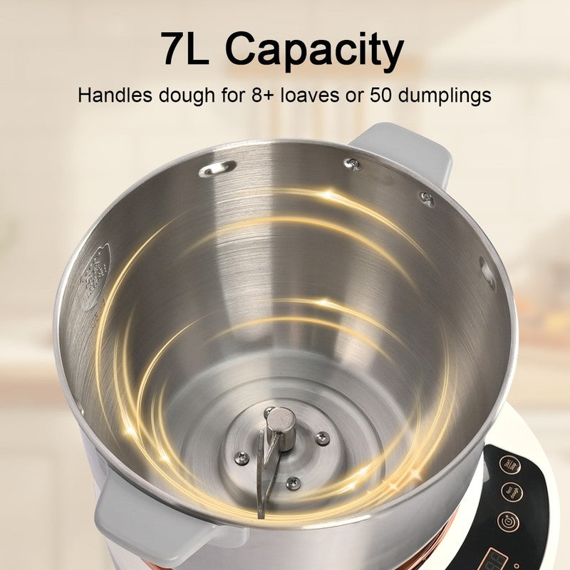 7L Electric Dough Mixer with Ferment Function – AI Knead