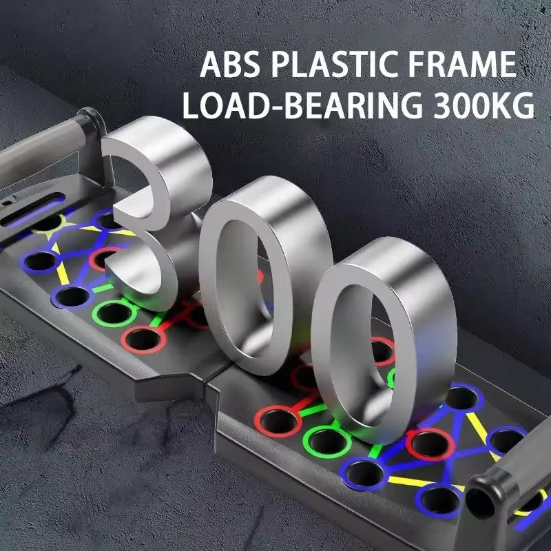 Push Up Board – Colour-Coded 4-Area Portable Fitness Trainer
