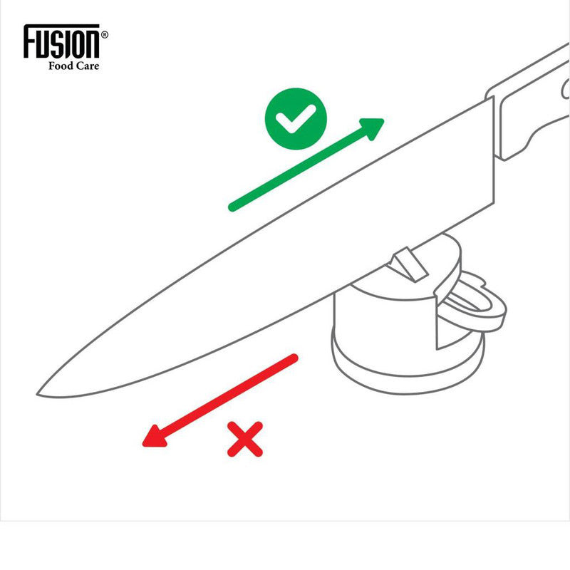 Diamond Sharpener with Suction Pad for Easy Sharpening