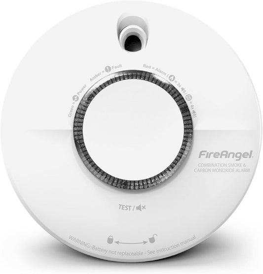 FireAngel Combination Smoke and Carbon Monoxide Alarm for Home