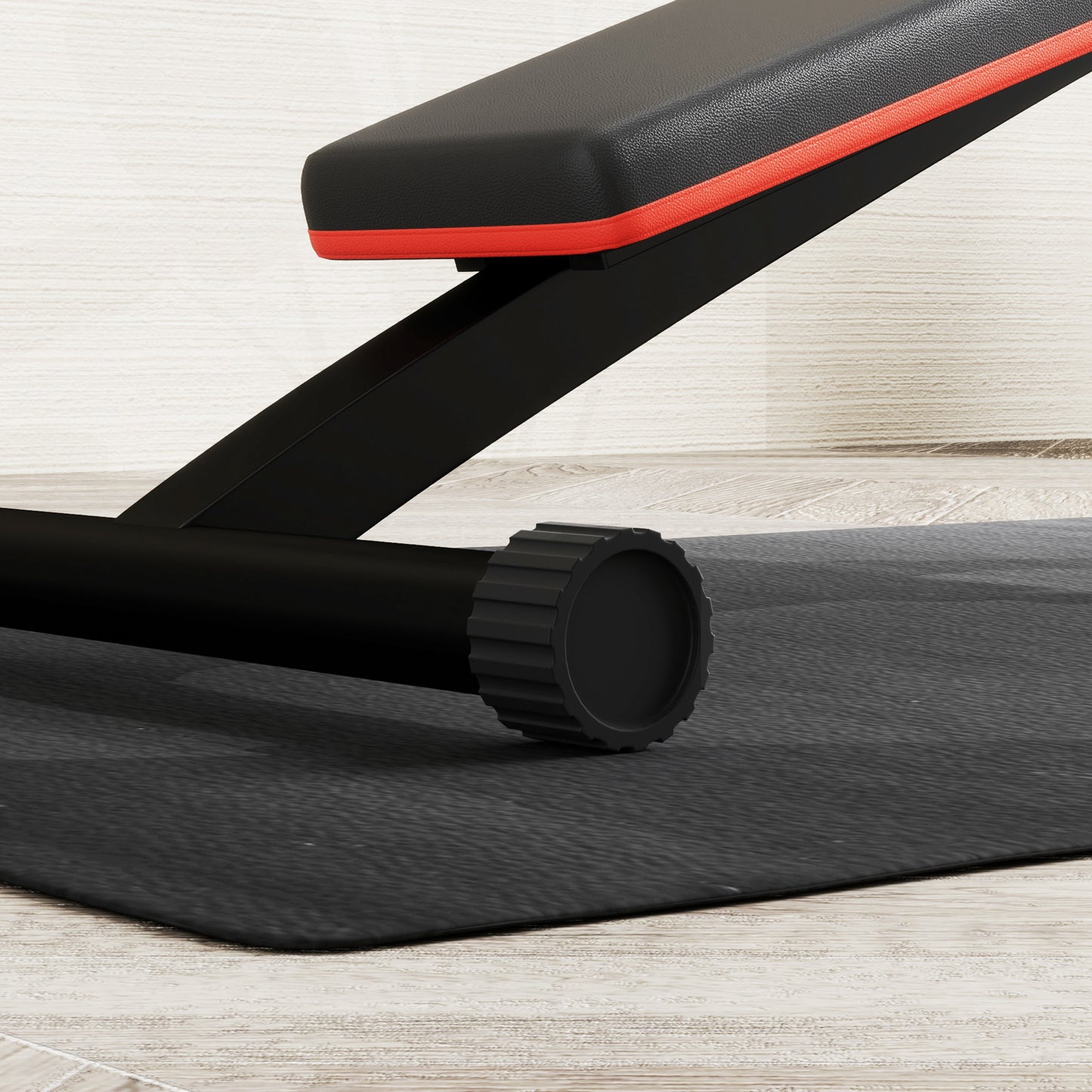 Equipment Mat 200 x 100 cm PVC – Anti-slip Gym Floor Protector